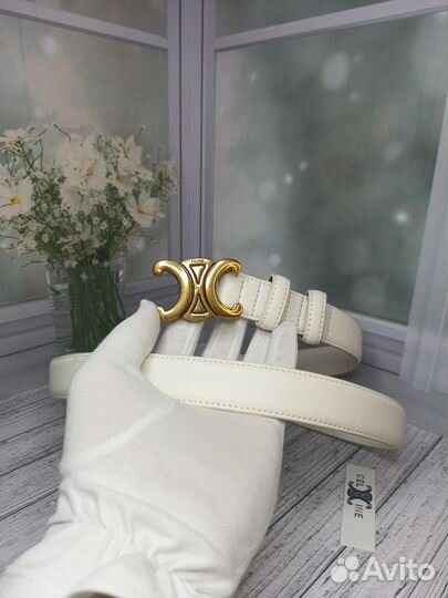 Ремень Женская Celine Люкс Натуральная кожа