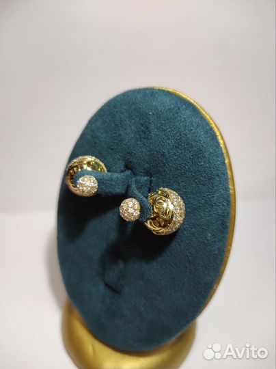 Серьги пусеты Dior