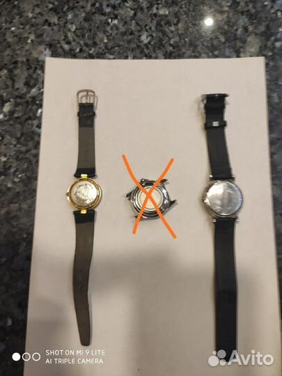 Часы кварцевые, 2 штуки