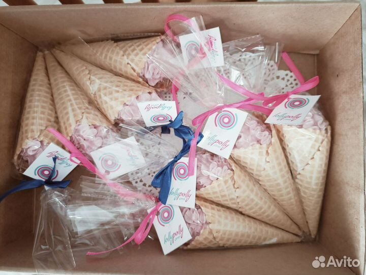 Зефир домашний, зефир в рожке