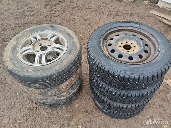 Колеса r14 и r13