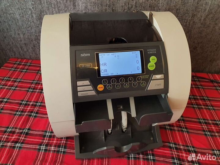 Счетчик банкнот (купюр) sbm sb-2000