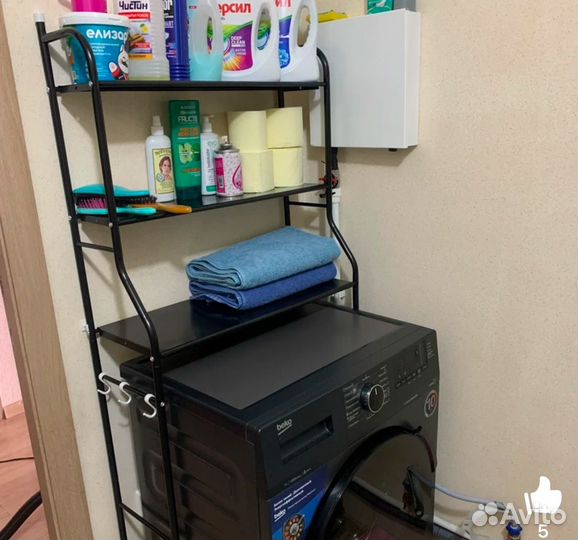 Стеллаж над стиральной машиной бу