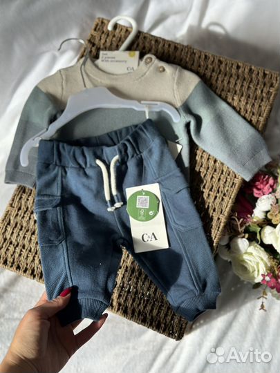 Свитер штаны hm на мальчика