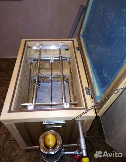 Коптильня хол копчения с эл статикой на 150л