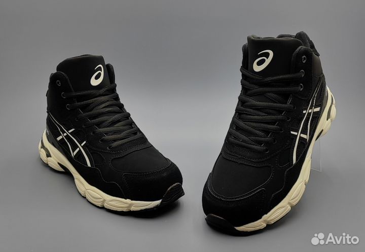 Мужские зимние кроссовки высокие