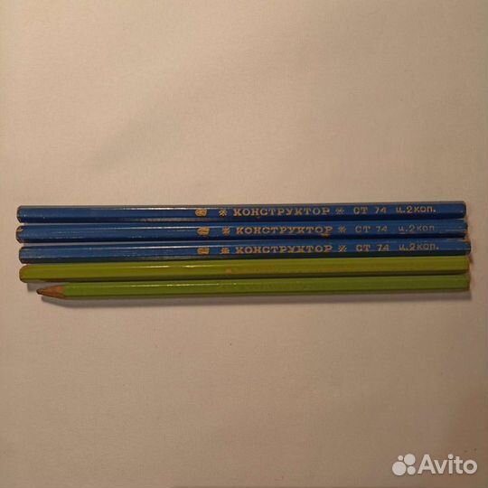 Карандаш простой СССР Смена Аврора kOH-I-noor