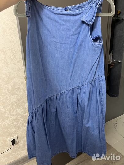 Джинсовое платье / сарафан zara