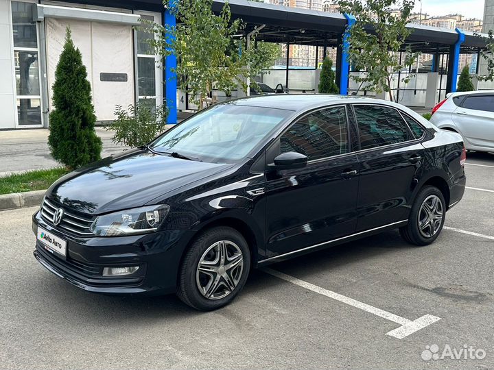 Volkswagen Polo 1.6 AT, 2018, 148 500 км