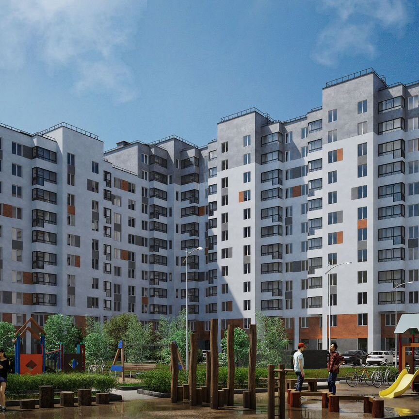 1-к. квартира, 37,2 м², 3/12 эт.