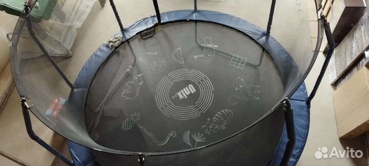 Батут премиум unix Line supreme game 12 ft(3м)