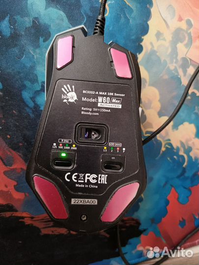 Игровая мышь Bloody W60 max