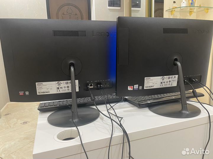 Моноблоки IPS экран, 8 озу, 256 SSD nvme, 1тб HDD