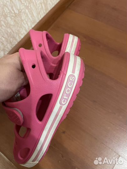 Сандалии crocs для девочки j3