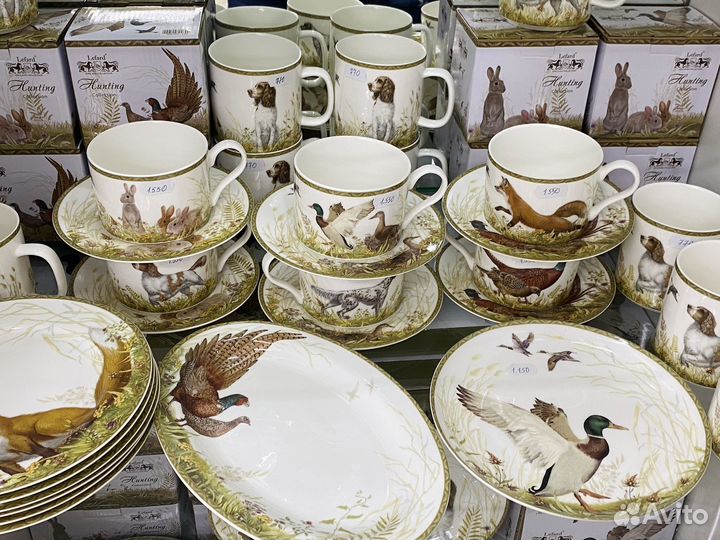 Набор столовой посуды Охота