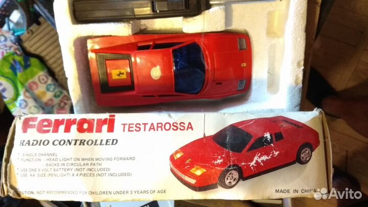 Радиоуправляемая модель ferrari