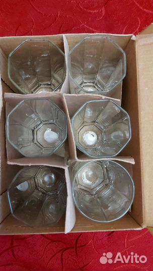 Стаканы для сока и пива 2 набора