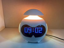 Настольные часы-будильник с ночником Bluetooth