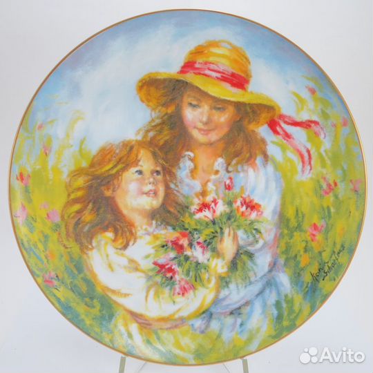 Тарелка Глазами любви: Очарованные глаза 1981