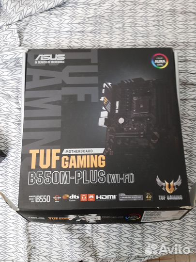 Мат. Плата Asus TUF Gaming B550M-Plus (Wi-Fi)