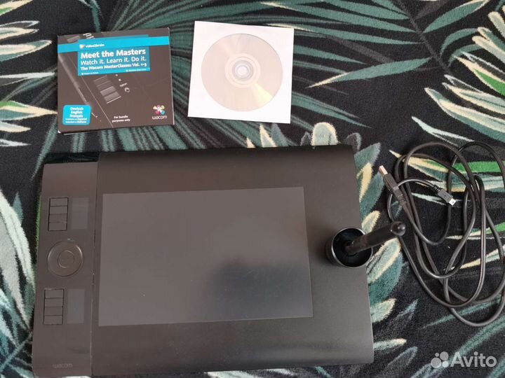 Графический планшет wacom intuos 4 ptk 640