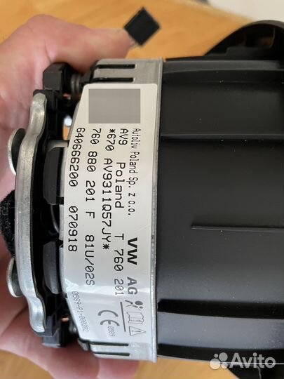 Volkswagen Touareg CR airbag