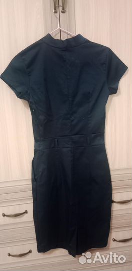 Платье женское темное-синее XS