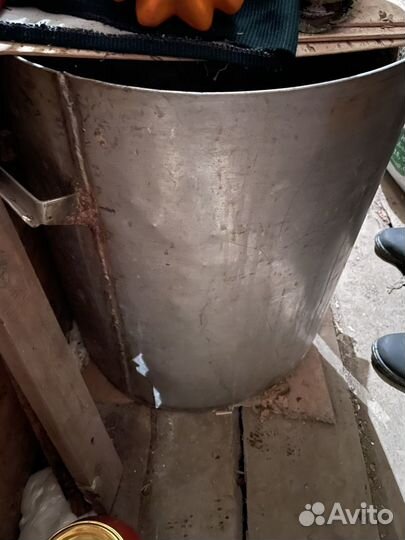 Кастрюля из нержавейки большая