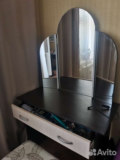 Трюмо трельяж зеркало с подсветкой