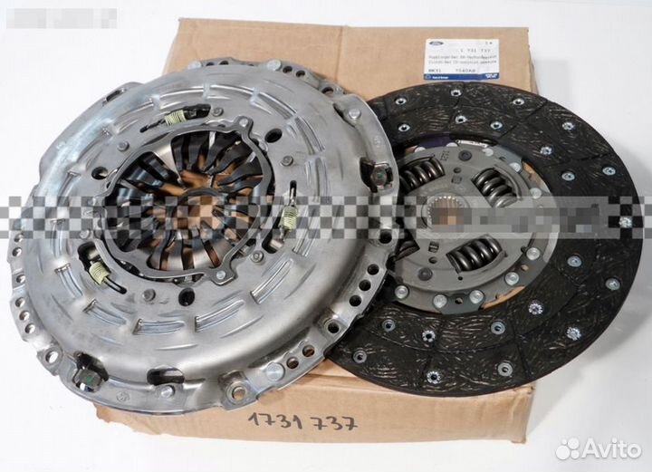 Сцепление (корзина+диск) (под 2-х массовый