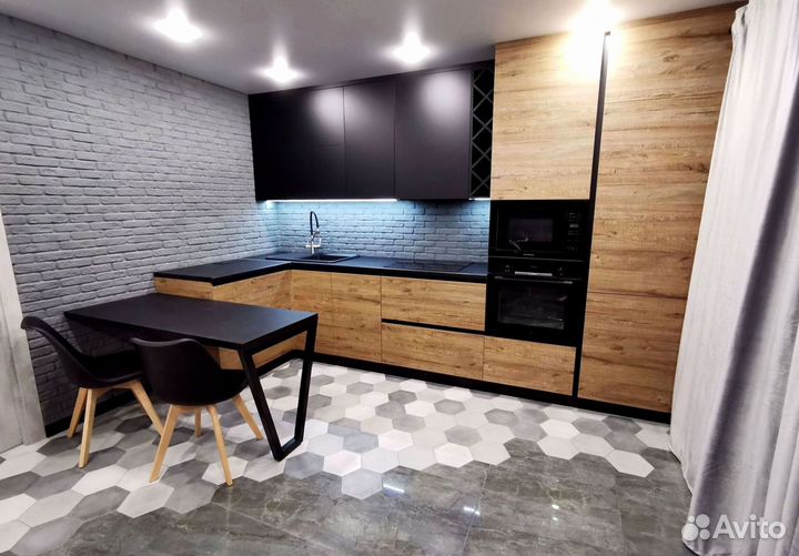 Современная кухня на заказ мдф фасады