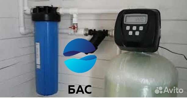 Фильтр обезжелезивания и умягчения воды 1055