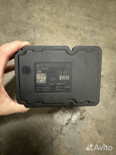 Блок абс мерседес с300 w 204