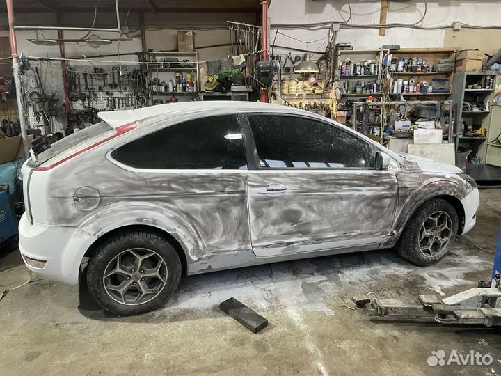 Ford Focus 2 купе ремонтные пороги комплект