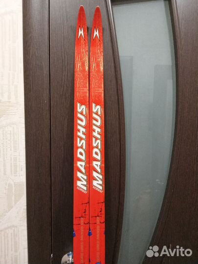 Лыжи коньковые madshus+палочки Nordway