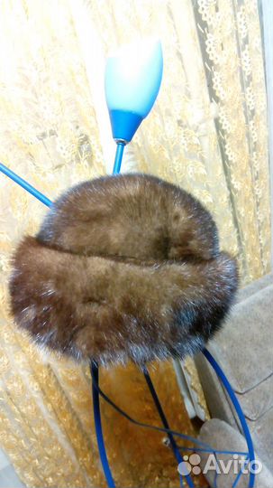 Шапка норковая, женская