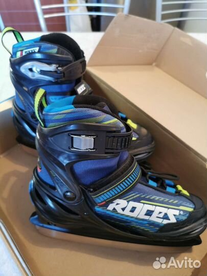 Коньки раздвижные Roces 36-41