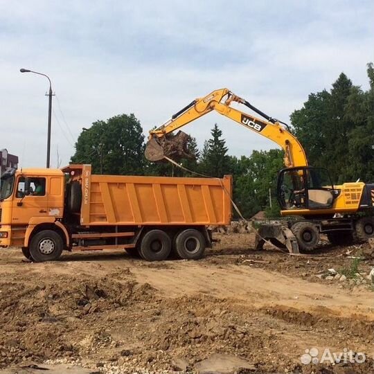 Аренда экскаватор погрузчик JCB гусеничный