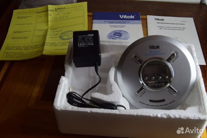 CD-Плеер, с поддержкой MP3 Vitek VT-3770