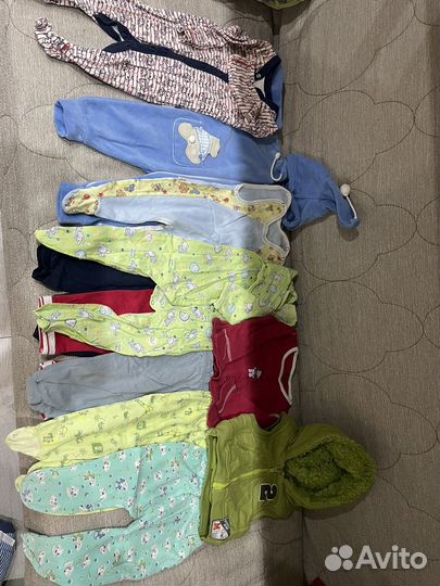 Вещи пакетом 3-6 месяцев мальчик