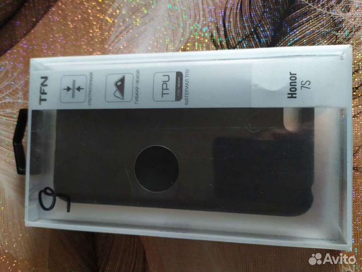 Чехол для смартфона+защитное стекло 2шт.Honor 7S