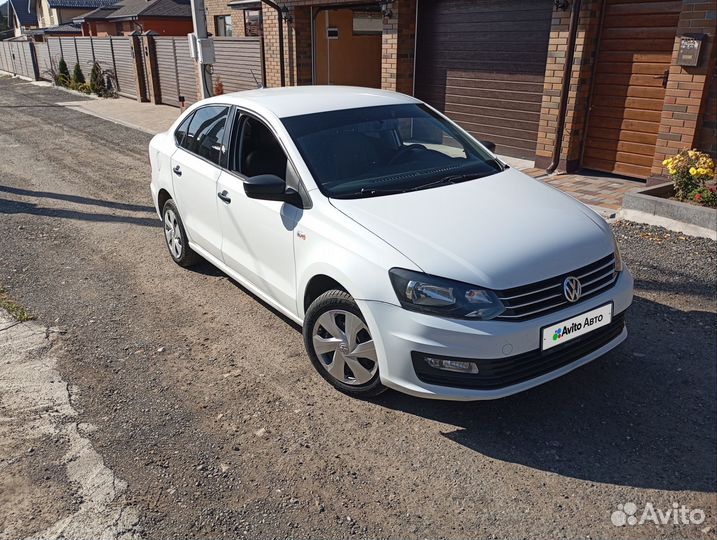 Volkswagen Polo 1.6 МТ, 2019, 139 600 км