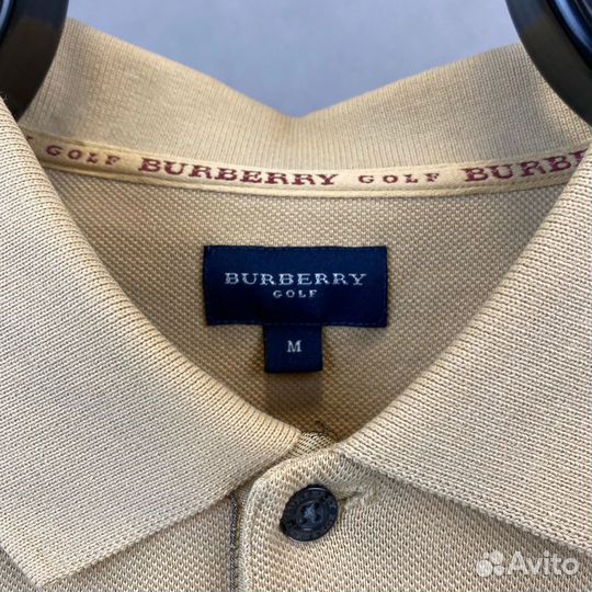 Burberry поло с длинным рукавом