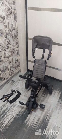 Велосипед с родительской ручкой