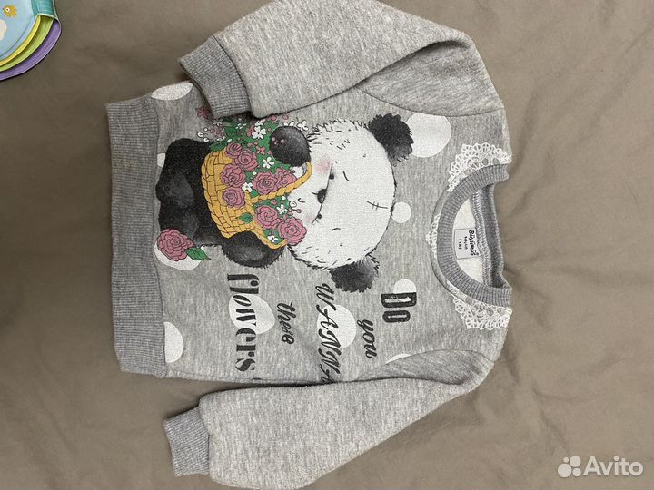 Одежда пакетом на девочку 68-80