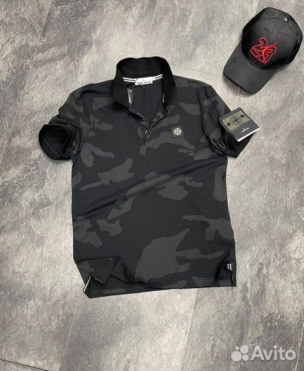 Футболка поло Stone Island