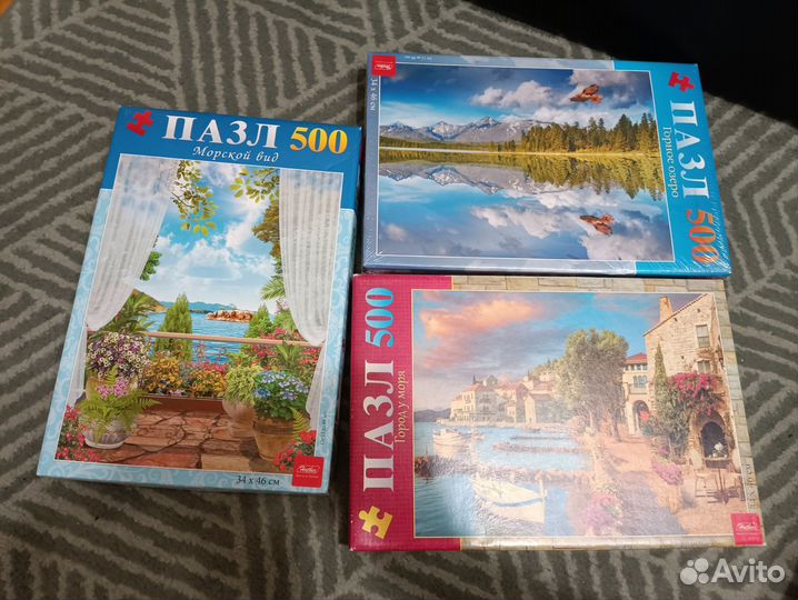 Пазл новый 500 деталей