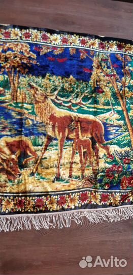 Ковер покрывало скатерть винтаж СССР новый