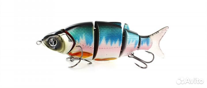 Медленно тонущий воблер izumi Shad Alive 80