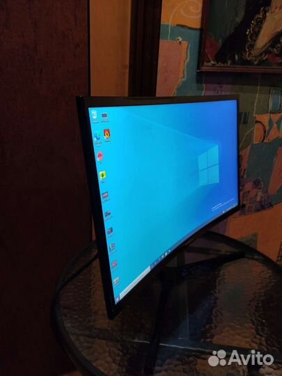 Игровой монитор 144гц Curved Samsung c24rg50fqi
